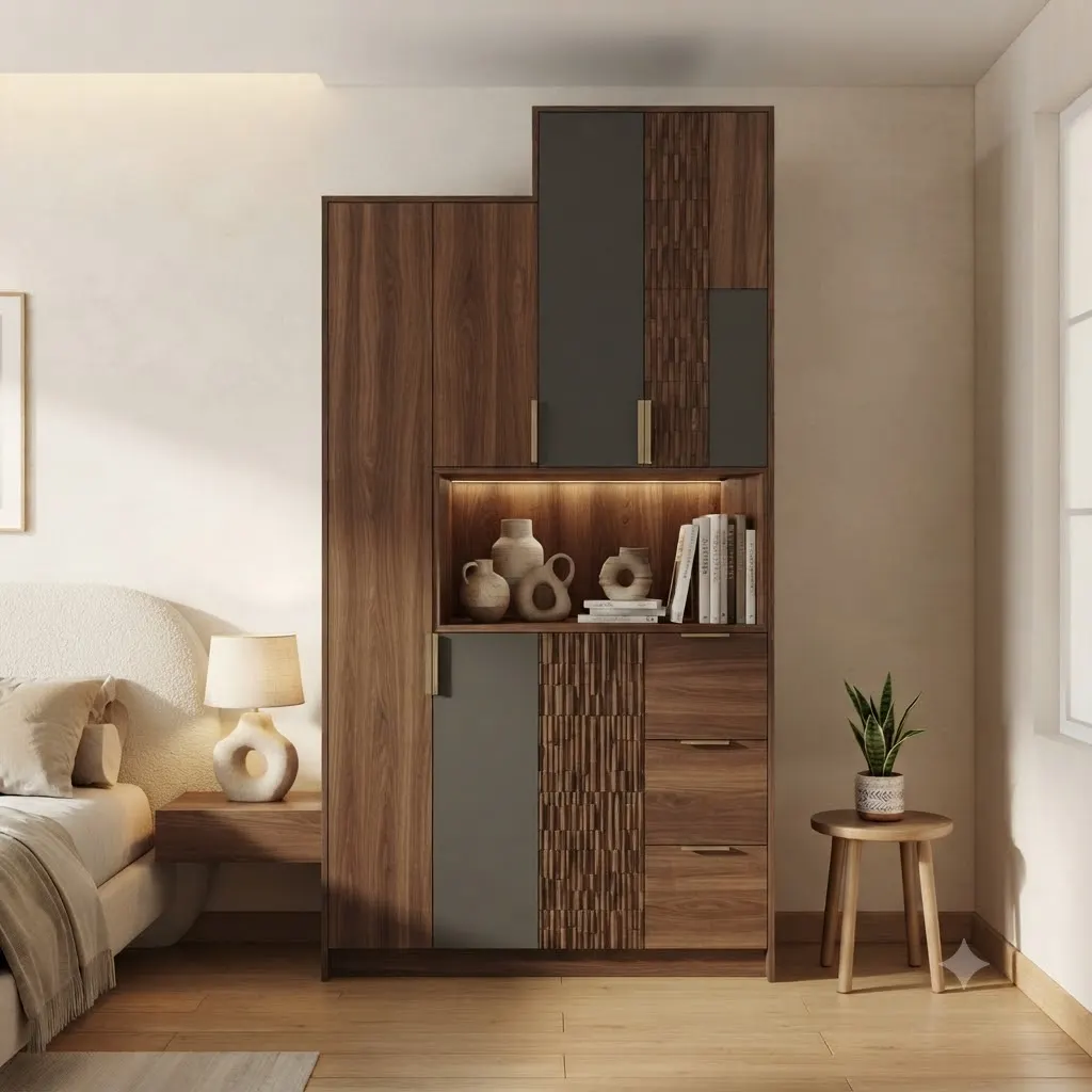 2-Door Hinged Wardrobe