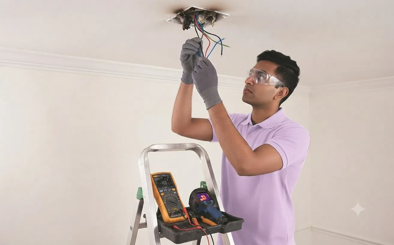 Short circuit / fault diagnosis
