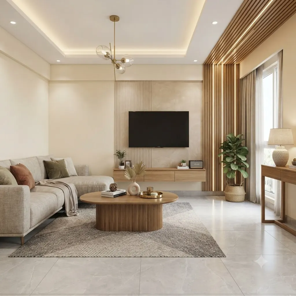 Complete Living Room Interior