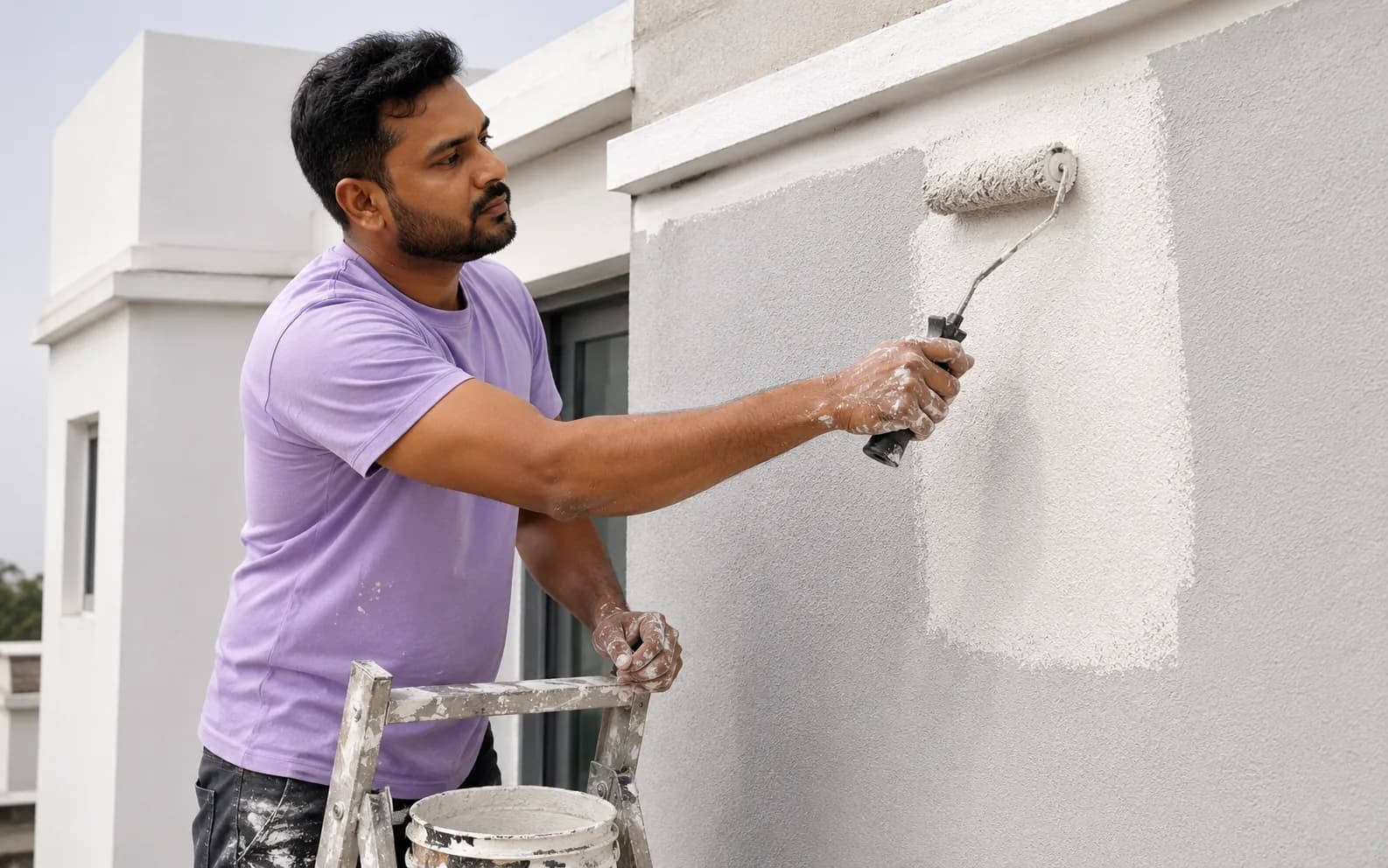 Exterior painting (per sq ft)