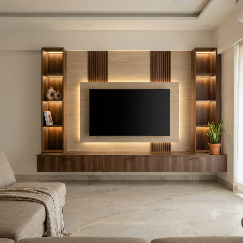 Premium Entertainment Wall