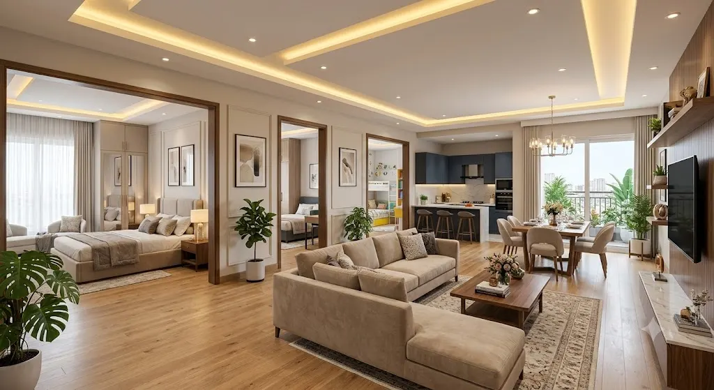 4BHK Complete Home Interior