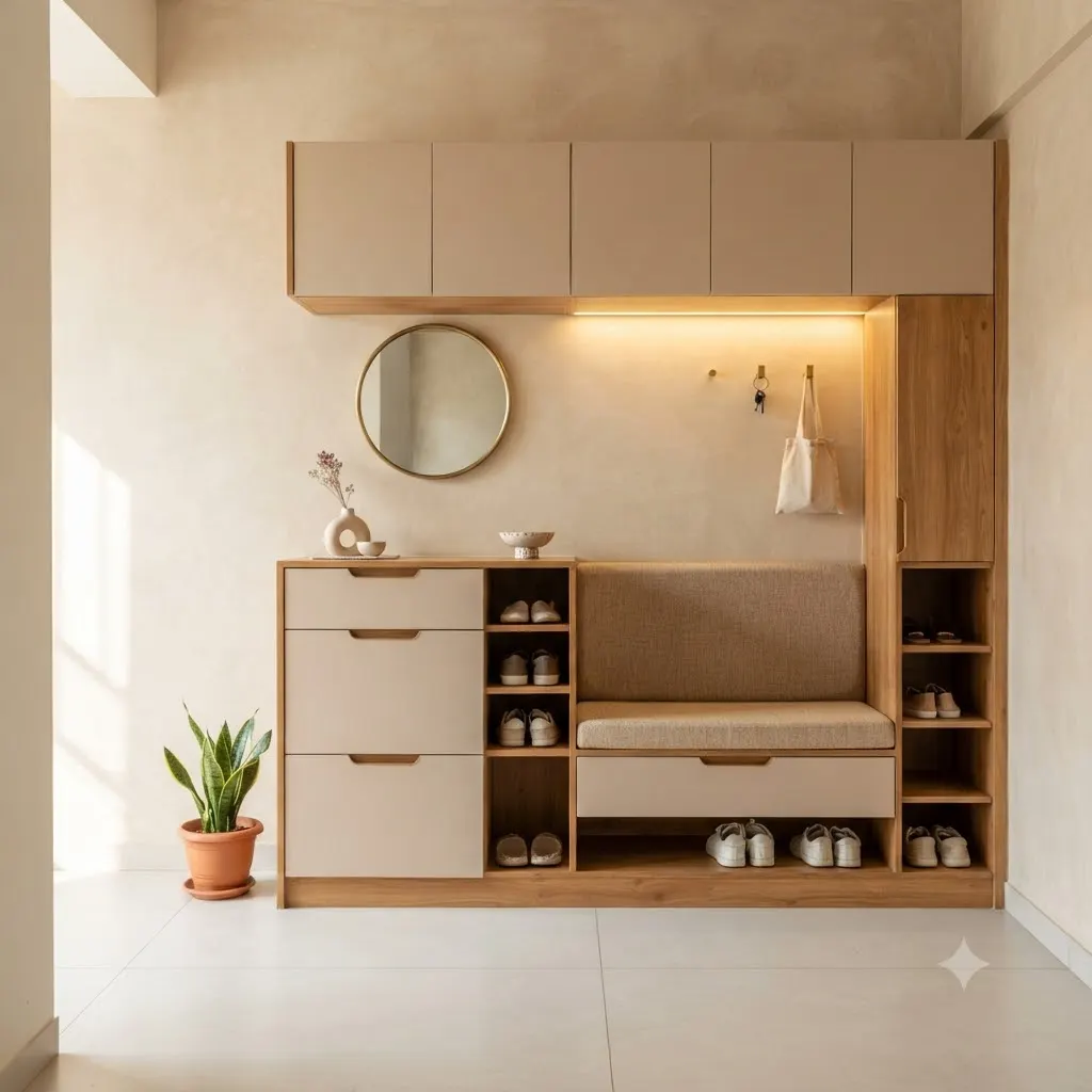 Shoe Rack & Entry Unit