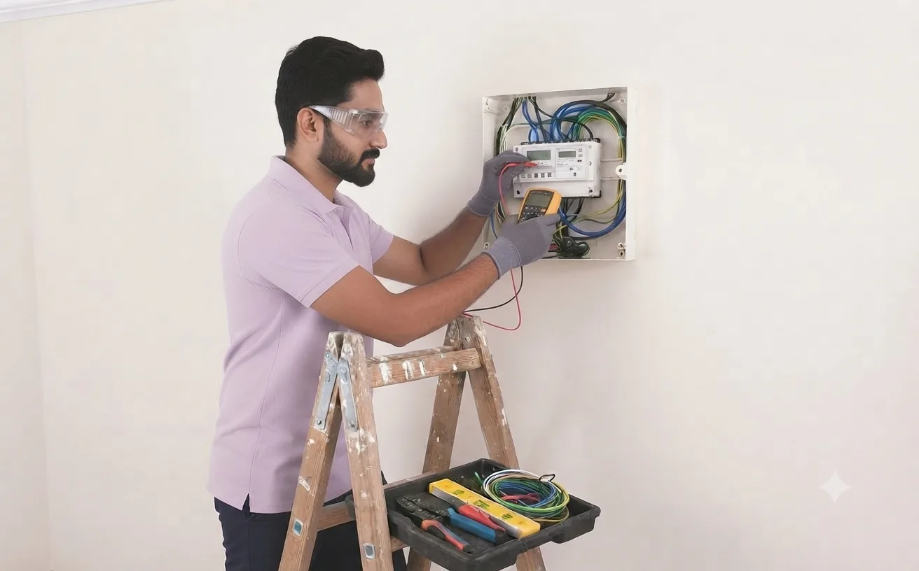 Submeter installation