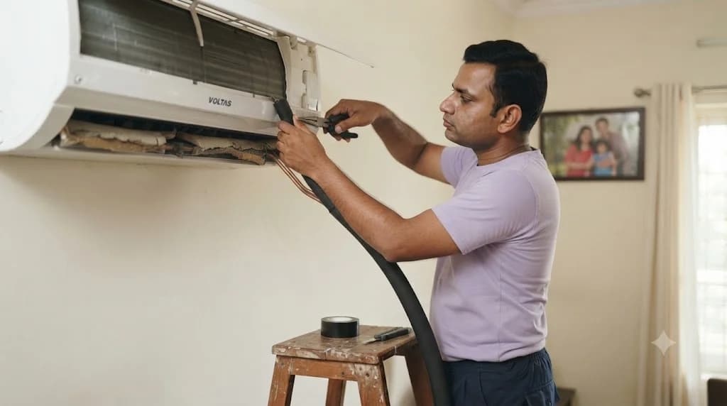 AC Gas Leak Repair