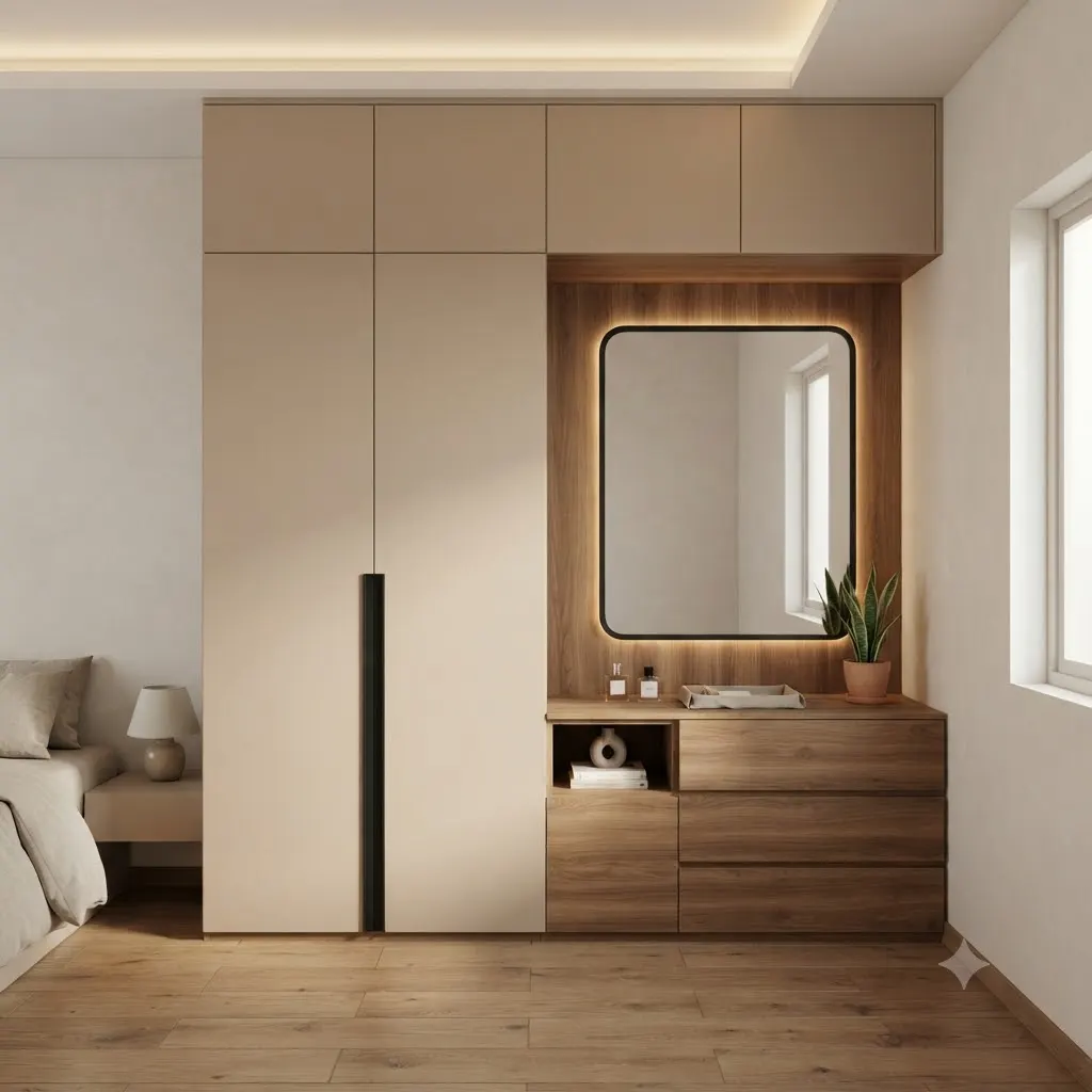 Wardrobe With Dresser