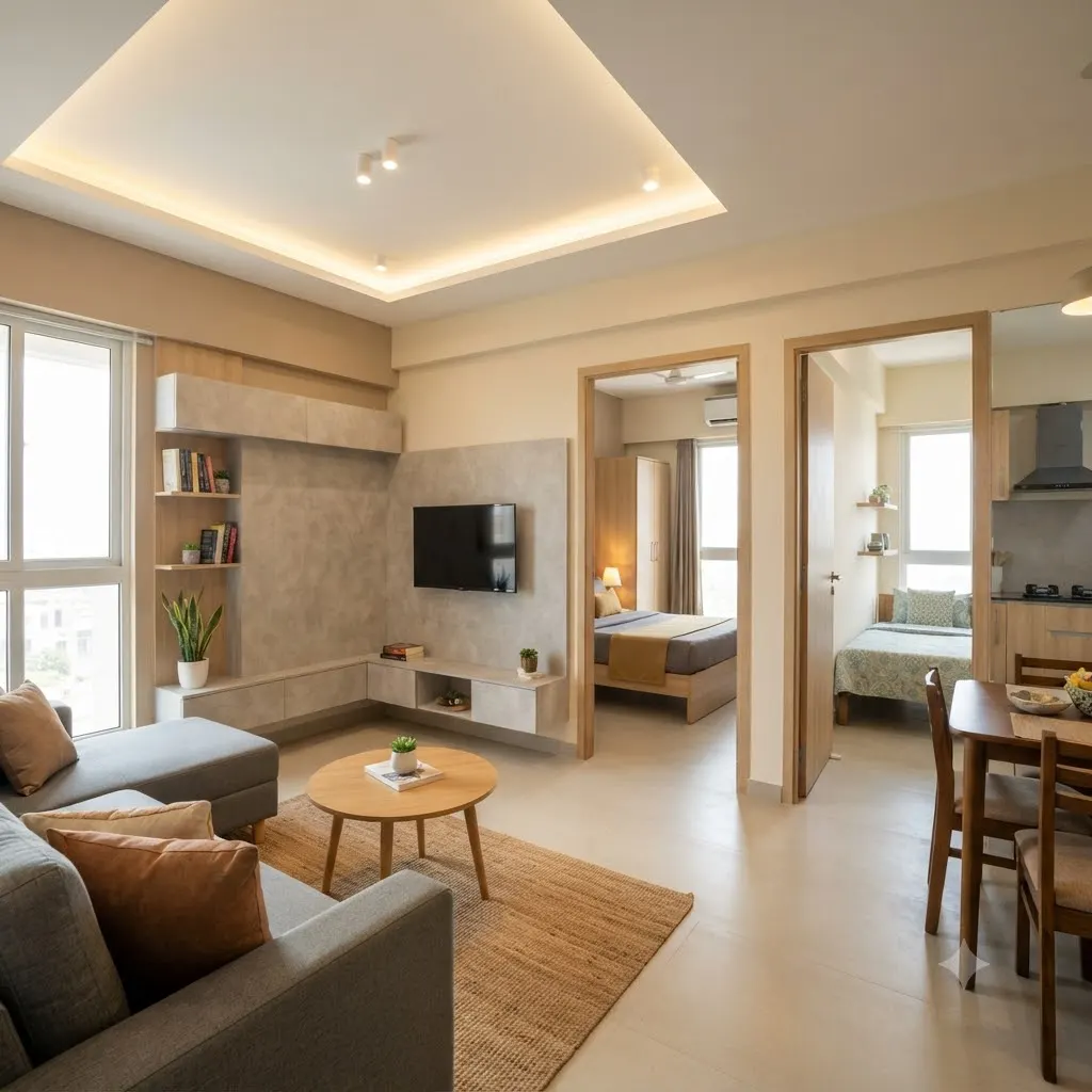 2BHK Complete Home Interior